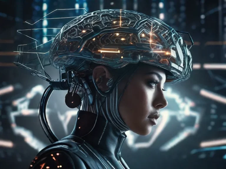 Fotos cerebro ai futurista codigo