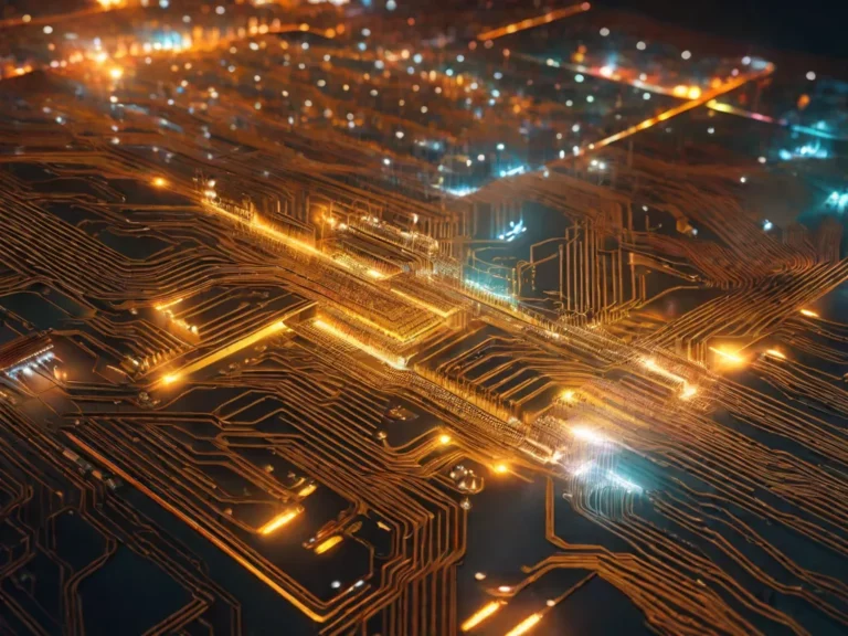 Fotos rede circuitos integrados tecnologia IA agencias